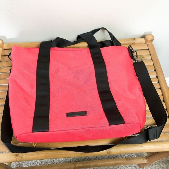 Fabletics Crossbody Athletic Gym Tote Bag Womens Pink - Picture 1 of 6